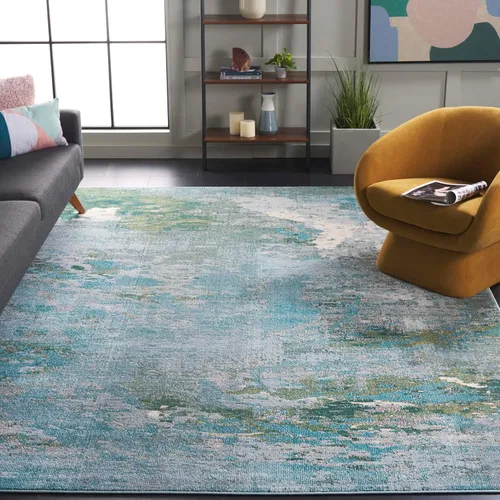 Miniatura 47 de SAFAVIEH Madison Collection - Alfombra de pasillo de 2 pies 2 pulgadas x 6 pies, beige y gris, no desprende pelusa y de fácil cuidado