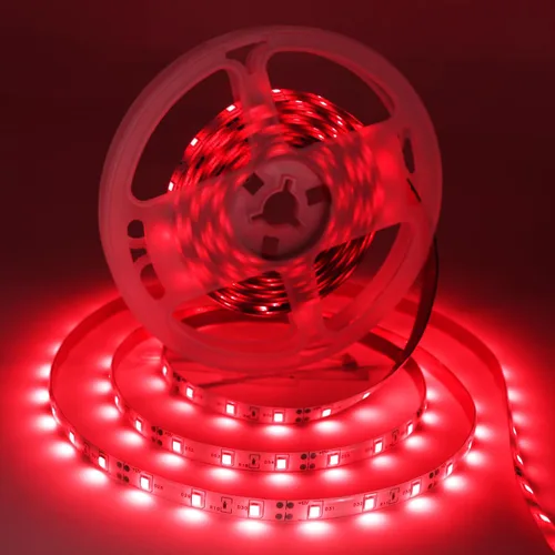 Miniatura 13 de Resistente al agua IP65, tira de luz LED flexible impermeable de 12 V, tiras de luz LED cortables de 16.4 pies, 300 unidades de cadena de Blanco