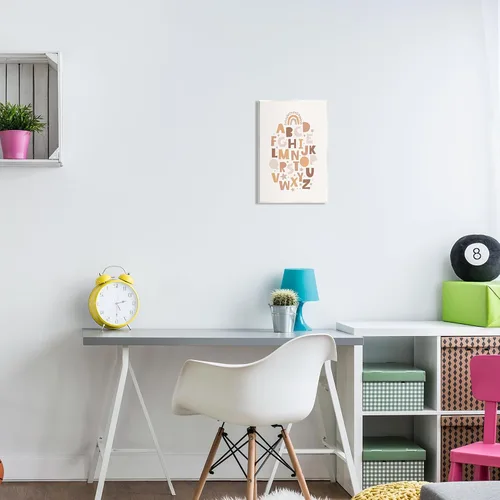 Miniatura 2 de Stupell Industries LSR Design Studio - Placa de pared con letras del alfabeto apagadas