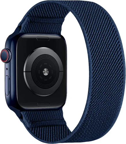 Miniatura 17 de Correa elástica de nailon para Apple Watch, de 1.49, 1.57, 1.61, 1.65, 1.73, 1.77 y 1.772 pulgadas, deportiva, trenzada, Ultra iWatch Serie 8 7 SE 6