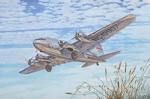 Miniatura 4 de Roden 339-1/144-307 Stratoliner (TWA SA-307B) Juego de aeronaves