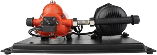 Miniatura 2 de SEAFLO Sistema de Bomba de Agua y Tanque Acumulador Serie 33 - 115V, 3,3 GPM, 45 PSI, Tanque de 0,2 Galones Reduce el Ciclado Para Uso Marino