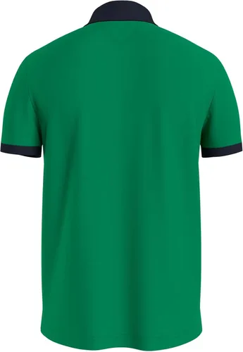 Miniatura 4 de Tommy Hilfiger Men's Short Sleeve Cotton Pique Flag Polo in Regular Fit