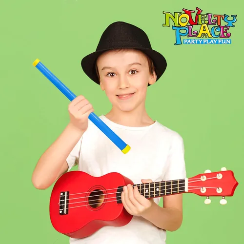 Miniatura 5 de Novelty Place Paquete de 2 máquinas de ruido de tubo de gemido de 16 pulgadas – Divertido emisor de ruido de fiesta para niños y adultos – Juguetes