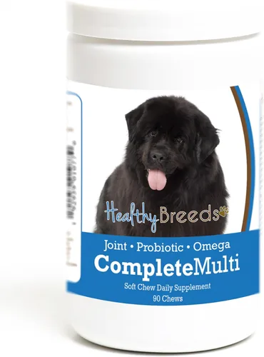 Miniatura 100 de Healthy Breeds Pug todo en uno multivitamínico suave masticable 60
