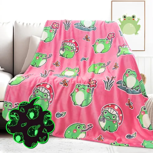 Miniatura 10 de HWING Manta de Gato Negro que Brilla en la Oscuridad - Regalos de Cumpleaños para Niñas Amantes de los Gatos, Mujeres, Adolescentes, Adultos