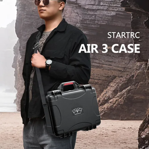 Miniatura 6 de STARTRC Air 3 Estuche rígido impermeable para DJI Air 3, negro, M, personalizado