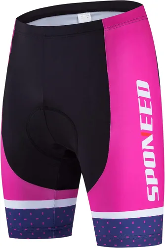 Miniatura 4 de sponeed Conjunto de camiseta y pantalones cortos de gel 3D de manga corta para mujer