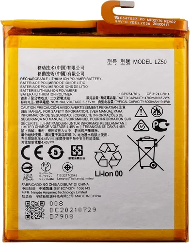 Miniatura 2 de Nueva batería recargable LZ50 compatible con Moto One 5G XT2075-2 Moto G100 XT2125-4 con herramientas