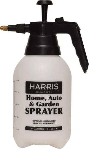 HARRIS Pulverizador de presión de bomba manual continua para el hogar, césped, jardín, detalles de automóviles y más, 1.5L