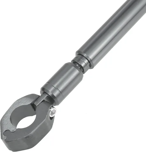 Miniatura 7 de Motoforti 1 Unidades universal 0.866 in aleación de aluminio tono titanio motocicleta equilibrio barra transversal manillar moto reforzar palanca