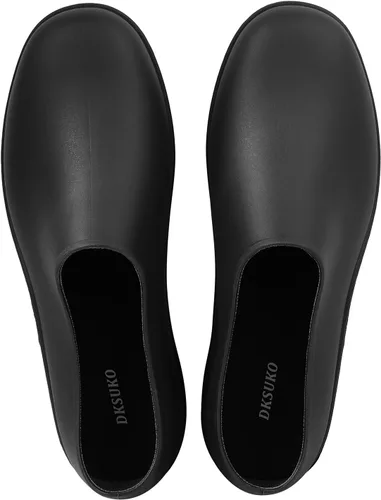 Miniatura 5 de DKSUKO Zapatos de jardín impermeables para hombre, botas de lluvia para hombre, zuecos de jardín para exteriores con suela antideslizante