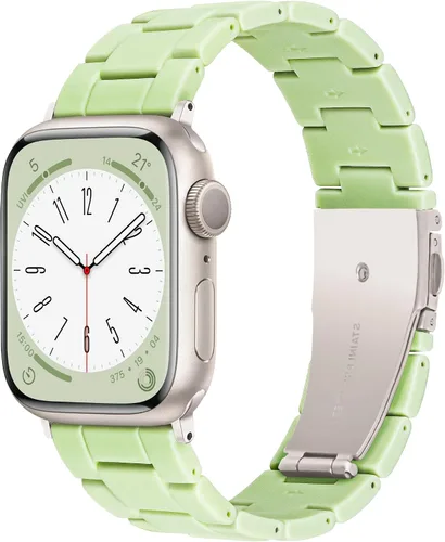 Miniatura 30 de Bandas para Apple Watch Light House - Correas de resina ligera de moda para iWatch para mujeres y hombres 38mm/40mm/41mm/42mm (Series 11 10)