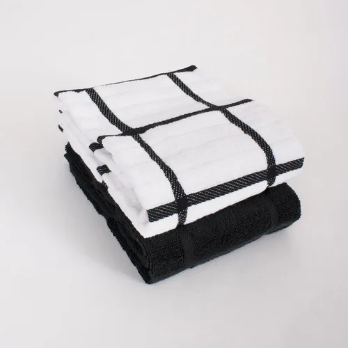Miniatura 2 de All-Clad Toallas de cocina sólidas y coordinadas: altamente absorbentes, súper suaves de larga duración, 100% algodón, 17 x 30 pulgadas para limpiar