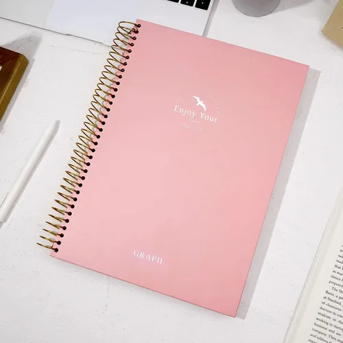 Miniatura 9 de FLYING EAGLE 8.5 x 11 Cuaderno de gráficos grande de papel en espiral, cuaderno de cuadrícula gráfica en espiral, 210 páginas, cuaderno de tapa dura