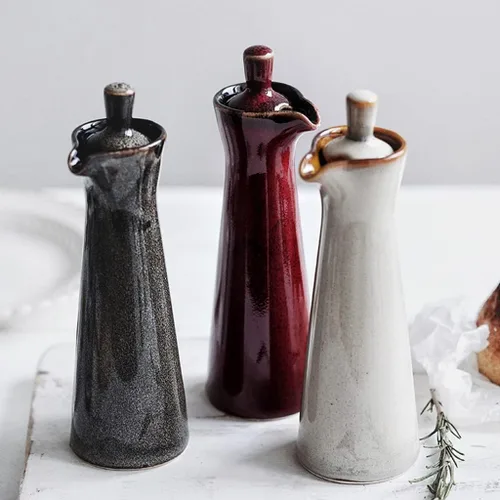 Miniatura 7 de Oil Dispenser for Kitchen Oil and Vinegar Bottle Vintage Seasoning Bottle Restaurant Home Kitchen Soy Sauce Bottle Kitchen Oil Bottle Dispenser