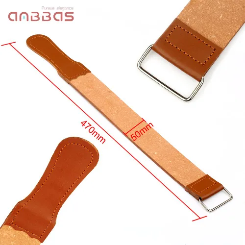 Miniatura 8 de Anbbas Brocha de afeitar de pelo de tejón, soporte, cuenco de espuma, jabón de 3.5 onzas, maquinilla de afeitar recta con bolsa y corte de afeitar