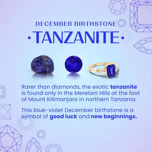 Miniatura 6 de Angara Natural Tanzanite Infinity Heart Pendant Necklace in Silver14K Solid GoldPlatinum for Women Jewelry Gift for Her