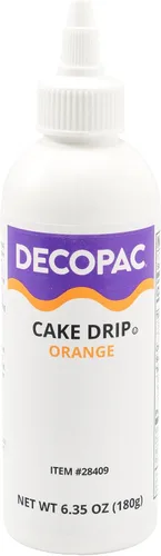 Miniatura 13 de DecoPac Goteo de pastel, color negro, sabor a vainilla, chocolate mate, 6.35 onzas