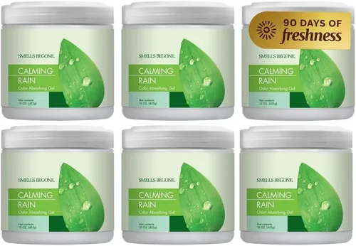 Miniatura 18 de SMELLS BEGONE Eliminador de olores de gel de 15 onzas – Absorbe y elimina los olores difíciles en áreas de mascotas, baños, sótanos, garaje