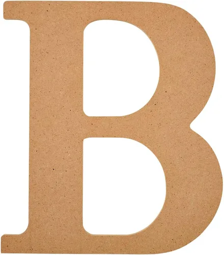 Miniatura 17 de Plaid Letra de madera sin terminar, superficie de madera de 5" perfecta para proyectos de bricolaje, artes y manualidades, 63572