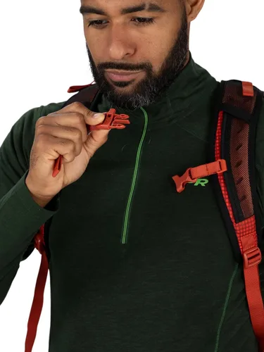 Miniatura 10 de Osprey Talon Pro 20L Mochila de senderismo para hombre con cinturón de cadera, forro plateado