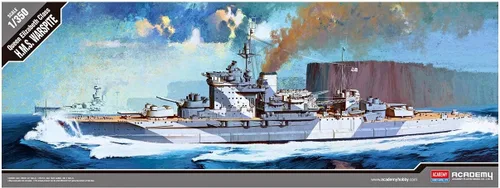Miniatura 3 de Academy Queen Elizabeth Class H.M.S. Warspite Kit de construcción de modelo de barco