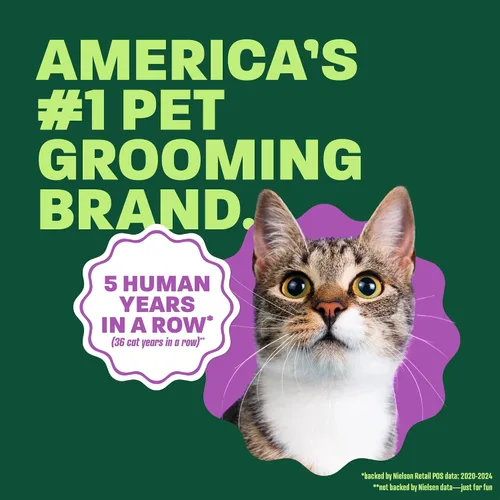 Miniatura 4 de TropiClean Champú sin enjuague sin agua para gatos Tratamiento para la caspa Champú seco hidratante para pieles secas Fabricado en EE. UU.