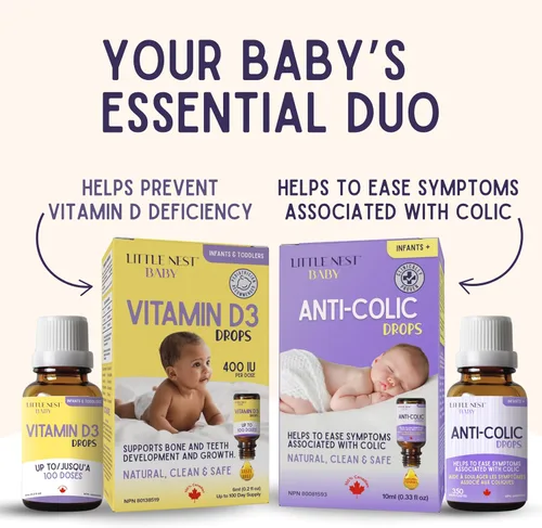 Miniatura 9 de Gotas de vitamina D3 para bebés – 400 UI por dosis Formulación natural y limpia para bebés y niños pequeños Suministro para 100 días