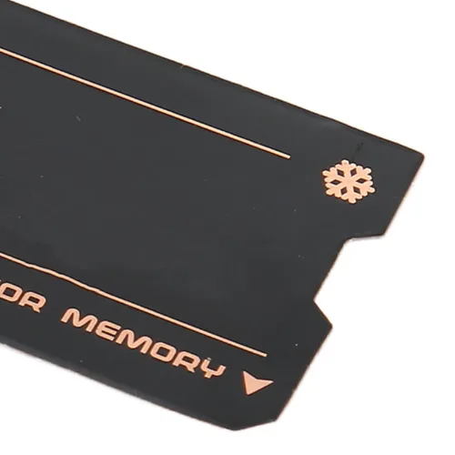 Miniatura 8 de Disipador de calor de memoria, enfriador de memoria de 2 piezas, disipador de calor DDR de grafeno de cobre, para portátil DDR4 DDR5