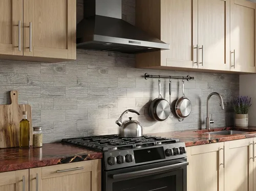 Miniatura 3 de Azulejos Adhesivos para Salpicadero 12"X12" Azulejos de Pared PVC, Adhesivos para Salpicadero de Cocina, Azulejos de Baño, Chimenea, Lavandería
