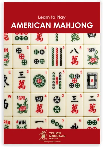 Miniatura 9 de Juego de Mahjong Americano de Yellow Mountain Imports, “Aloha” - 166 azulejos con motivo de plumeria, estantes acrílicos con empujadores, estuche