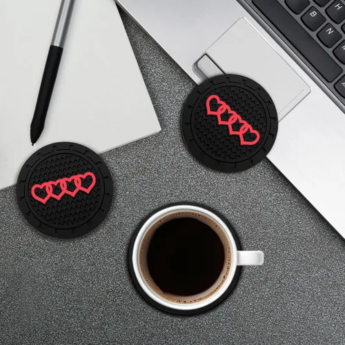 Miniatura 6 de Paquete de 2 posavasos de 2.75 pulgadas para Audi Jeep, Toyota, Honda, Ford, Chevy, GMC, Dodge, Subaru, Cadillace, Kia, Hyundai, Volkswagen, BMW