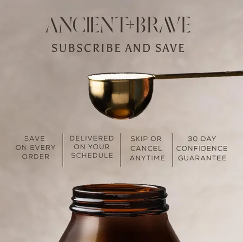Miniatura 8 de Ancient + Brave True Collagen Powder 7.05oz (Ap 33 porciones), péptidos de colágeno alimentados con pasto de la UE, proteína en polvo altamente