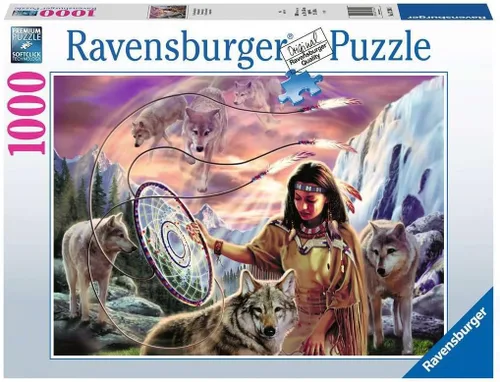 Roll Over Image to Zoom in Ravensburger Puzzle 17394 The Dream Catcher - Rompecabezas de 1000 piezas para adultos y niños a partir de 14 años