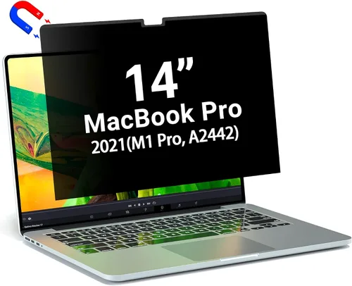 Miniatura 17 de PYS Filtro de Pantalla de Privacidad Magnético para Laptop de 15.6 Pulgadas 16:9 - Protector de Privacidad de Pantalla de Computadora Desmontable