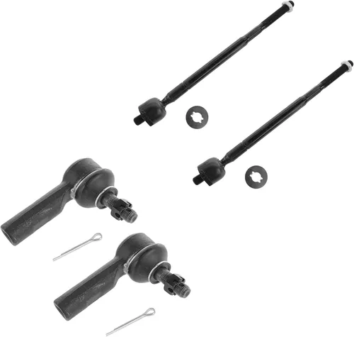 Miniatura 157 de TRQ Juego de barras de acoplamiento delanteras interiores y exteriores de 4 piezas compatible con Jeep Cherokee 1991-2001 y Comanche 91-92