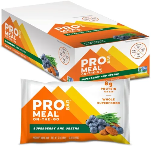 Miniatura 11 de PROBAR - Barra de comida, mantequilla de maní, sin OGM, sin gluten, saludable, a base de plantas, ingredientes de alimentos integrales, energía
