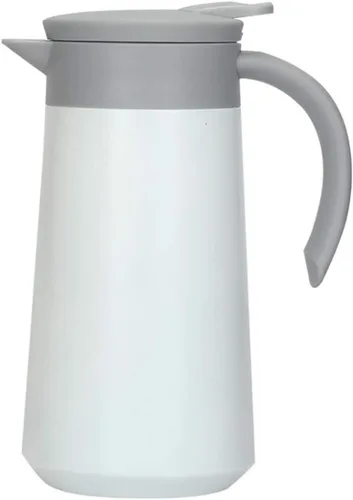 Jarra térmica para café, tetera aislante de acero inoxidable, doble pared aislada al vacío, dispensador de café, té y bebidas para café, leche y té,