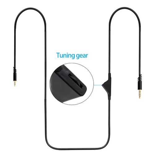Miniatura 4 de Cable de repuesto para cable de control de volumen en línea Astro A10 A40, cable de audio para juegos compatible con auriculares Astro A10 A40