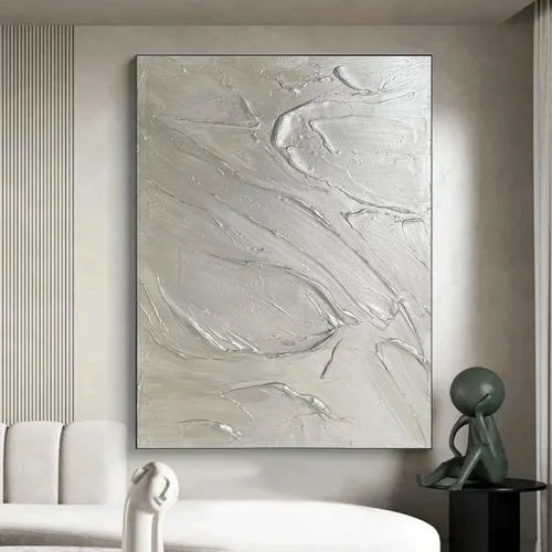 Miniatura 3 de Pintura acrílica de plata metálica, no tóxica, no se decolora, 3.5 onzas líquidas, pintura de hoja de plata para arte, pintura, manualidades, ideal