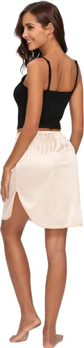 Miniatura 4 de Medio Slip para mujer debajo del vestido de encaje sedoso