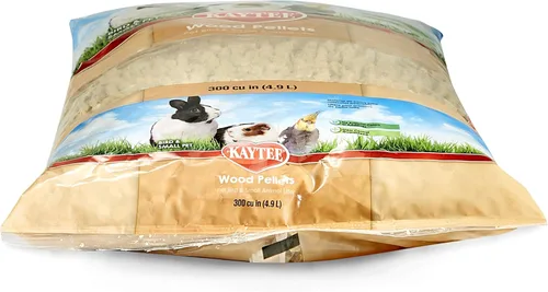 Miniatura 5 de Kaytee Pellets de Madera Arena para Pájaros Mascotas y Animales Pequeños para Hurones, Cobayas, Ratas, Chinchillas, Hámsters, Jerbos, Conejos