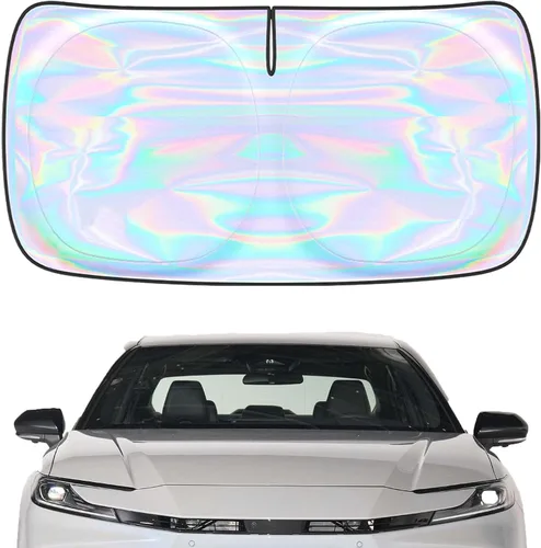 Miniatura 134 de Parasol para parabrisas Rivian R1S R1T 2022-2026 – Parasol compatible con Rivian R1S R1T plegable para ventana delantera, protector de visera solar