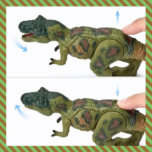 Miniatura 2 de Gran dinosaurio parque puerta dinosaurio nido de huevos juguetes de dinosaurio realistas para niños 3-5 5-7 figuras de dinosaurio del mundo jurásico