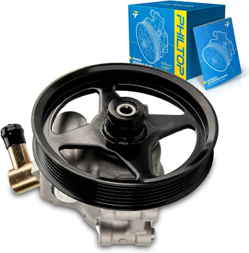 Miniatura 190 de PHILTOP 215345 Bomba de dirección asistida con polea, apta para Corolla 2003-2008; Matrix; Vibe, Reemplazar OE 215345, 4236, 4236C, 4431002101