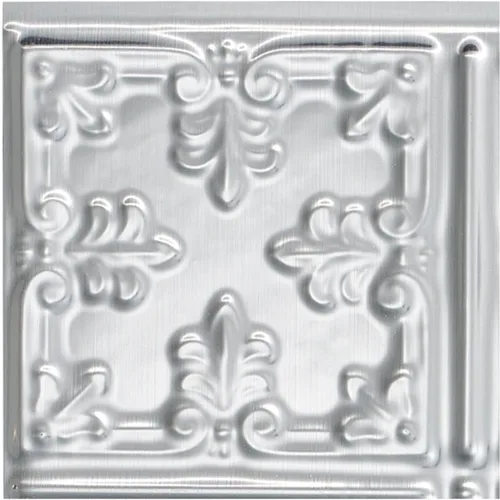 Miniatura 29 de FASÄDE Panel decorativo para salpicaduras de vinilo de estilo tradicional / patrón 10 en bronce antiguo (muestra de 6 x 6 pulgadas)