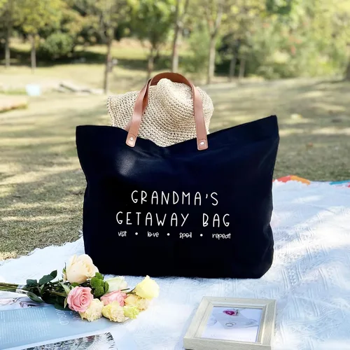 Miniatura 5 de Lamyba Bolsa de mano para la abuela - Regalo perfecto de cumpleaños para la abuela