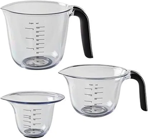 Miniatura 10 de KitchenAid KO298OSAQA - Jarras medidoras gourmet, juego de 3, azul turquesa aguamarina (Aqua Sky)