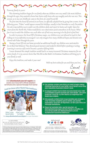 Miniatura 4 de The Elf on the Shelf: Una Tradición Navideña - Muñeca Elfo de las Girl Scouts con Ojos Marrones - Incluye Libro de Cuentos Artísticamente Ilustrado